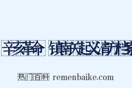 辛亥革命·镇南关起义清方档案是什么意思的图片